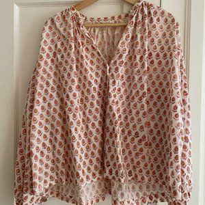 Doen Jane Blouse Blockprint